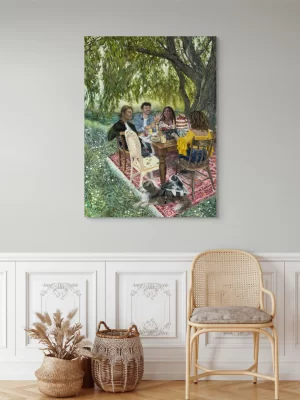 ‘Everyone Has A Seat At The Table’ Canvas Print
