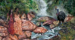 cassowary crossing connections with watermark